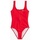 Kleidung Damen Badeanzug Champion Strój Kąpielowy Rot