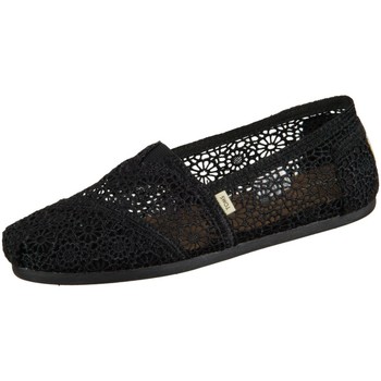 Schuhe Damen Slipper Toms Slipper Classic 10007853 black black moroccan Crochet 10007853 schwarz