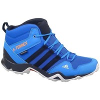 Schuhe Kinder Wanderschuhe adidas Originals Terrex AX2R Mid CP Türkisfarbig, Blau