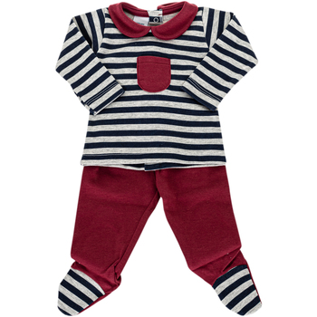 Kleidung Kinder Kleider & Outfits Babidu 52124-MARINO Multicolor