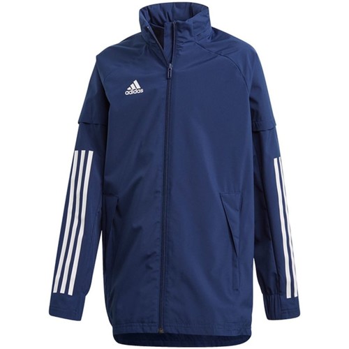 Kleidung Jungen Jacken Adidas Sportswear Sport CON20 AW JKT Y FN0027 Blau