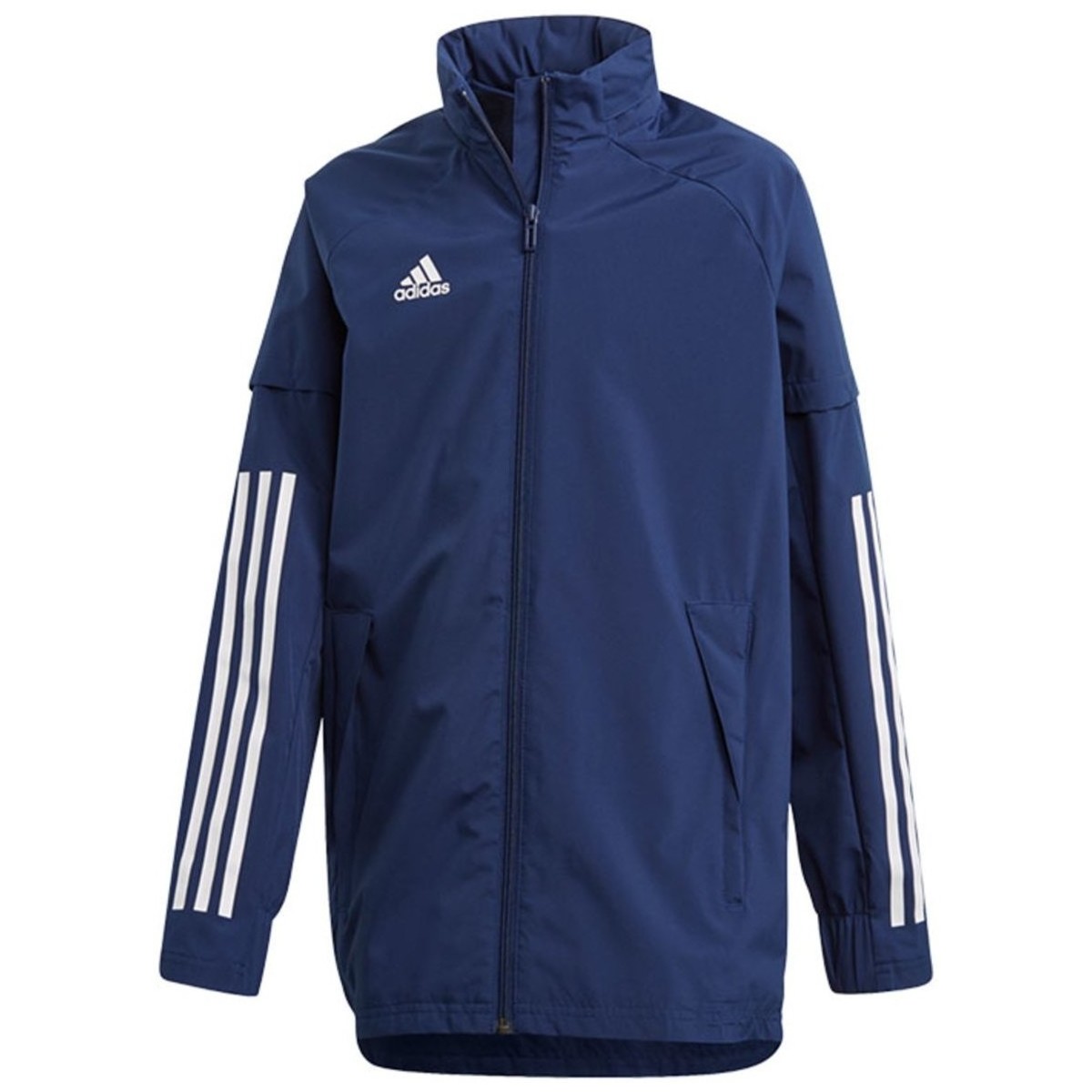 Kleidung Jungen Jacken Adidas Sportswear Sport CON20 AW JKT Y FN0027 Blau