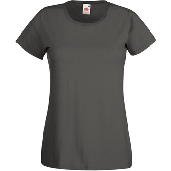 Kleidung Damen T-Shirts Universal Textiles 61372 Graphit