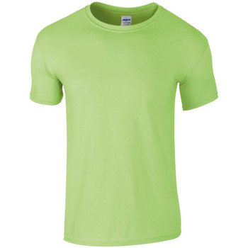 Kleidung Herren Langarmshirts Gildan SoftStyle Grün