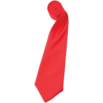 Kleidung Herren Krawatte und Accessoires Premier Satin Erdbeerrot