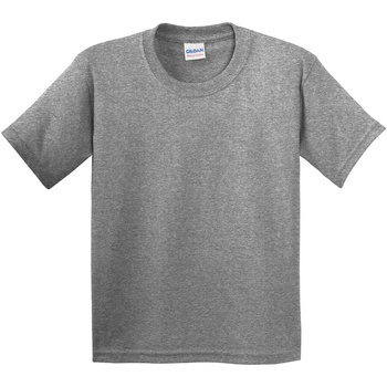 Kleidung Kinder T-Shirts Gildan 5000B Anthrazit meliert