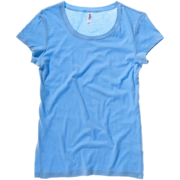 Kleidung Damen T-Shirts Bella + Canvas BE082 Blau