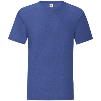 Kleidung Herren T-Shirts Fruit Of The Loom 61430 Blau
