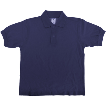 Kleidung Kinder T-Shirts & Poloshirts B And C PK486 Blau