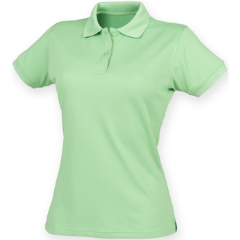 Kleidung Damen Polohemden Henbury Coolplus Grün