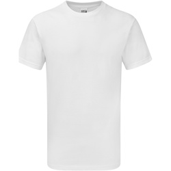 Kleidung Herren T-Shirts Gildan H000 Weiß