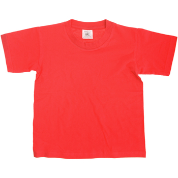 Kleidung Kinder T-Shirts B And C TK300 Rot