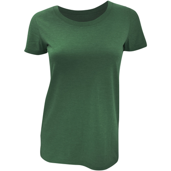 Kleidung Damen T-Shirts Bella + Canvas BE8413 Smaragd