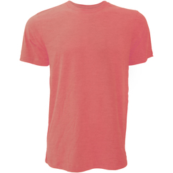 Kleidung Herren T-Shirts Bella + Canvas CA3001 Rot meliert