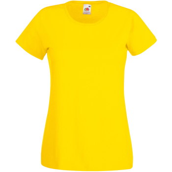 Kleidung Damen T-Shirts Universal Textiles 61372 Hellgelb