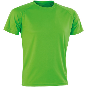 Kleidung Langarmshirts Spiro Aircool Grün