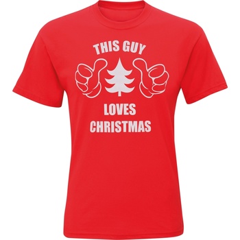 Kleidung Herren T-Shirts Christmas Shop CJ200 Rot