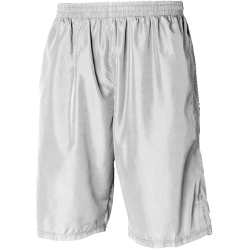 Kleidung Herren Shorts / Bermudas Tombo Teamsport Longline Weiß/Weiß