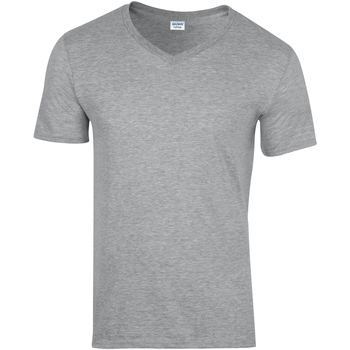 Kleidung Herren T-Shirts Gildan 64V00 Grau