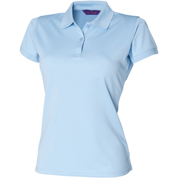 Kleidung Damen Polohemden Henbury Coolplus Blau