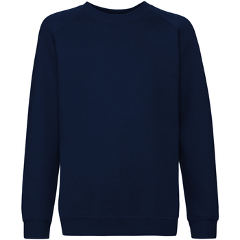 Kleidung Kinder Sweatshirts Fruit Of The Loom 62033 Blau