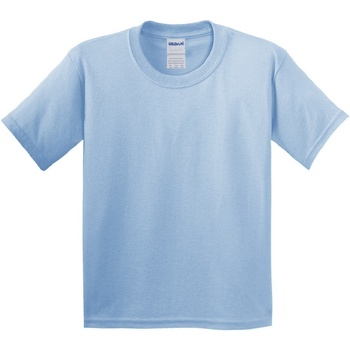 Kleidung Kinder T-Shirts Gildan 64000B Blau