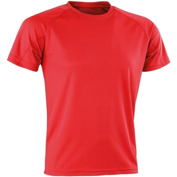 Kleidung T-Shirts Spiro Aircool Rot