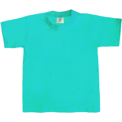 Kleidung Kinder T-Shirts B And C TK301 Blau