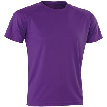 Kleidung Langarmshirts Spiro Aircool Violett