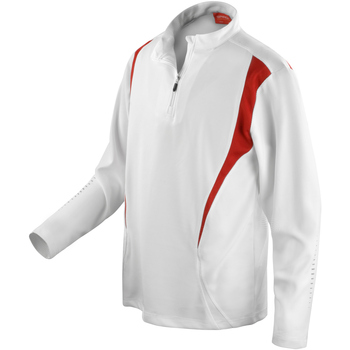 Kleidung Damen Trainingsjacken Spiro S178X Weiß/Rot/Weiß