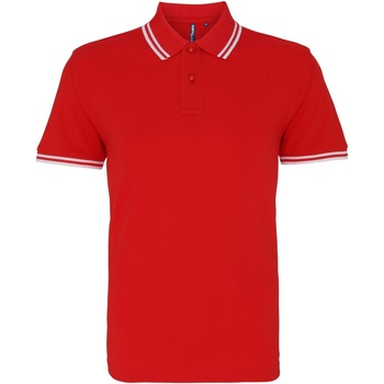 Kleidung Herren Polohemden Asquith & Fox AQ011 Rot
