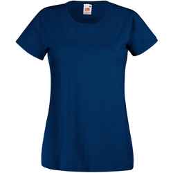Kleidung Damen T-Shirts Universal Textiles 61372 Airforce Blau