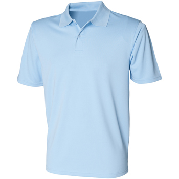 Kleidung Herren Polohemden Henbury HB475 Blau