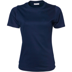 Kleidung Damen T-Shirts Tee Jays Interlock Marineblau