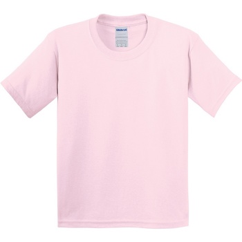 Kleidung Kinder T-Shirts Gildan 64000B Hellpink