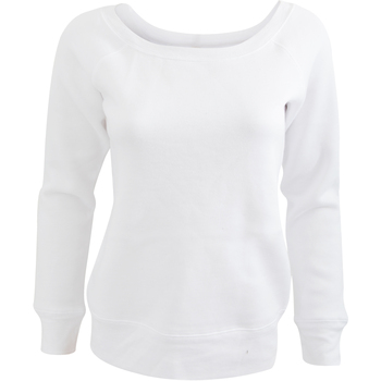 Kleidung Damen Sweatshirts Bella + Canvas BE7501 Weiß