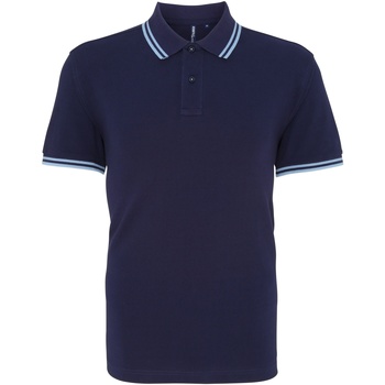 Kleidung Herren Polohemden Asquith & Fox AQ011 Blau