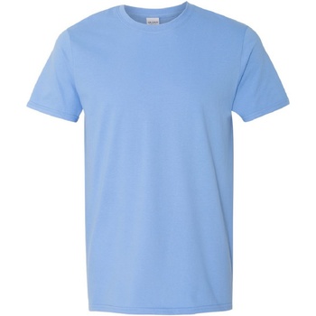 Kleidung Herren T-Shirts Gildan Soft-Style Blau