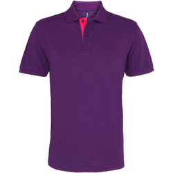 Kleidung Herren Polohemden Asquith & Fox AQ012 Violett