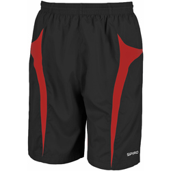 Kleidung Herren Shorts / Bermudas Spiro S184X Schwarz/Rot