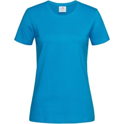 Kleidung Damen T-Shirts Stedman  Blau