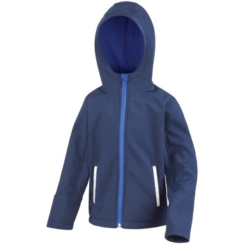 Kleidung Kinder Jacken Result R224JY Blau