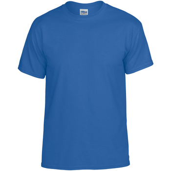 Kleidung T-Shirts Gildan DryBlend Blau