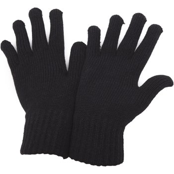 Accessoires Damen Handschuhe Universal Textiles  Schwarz