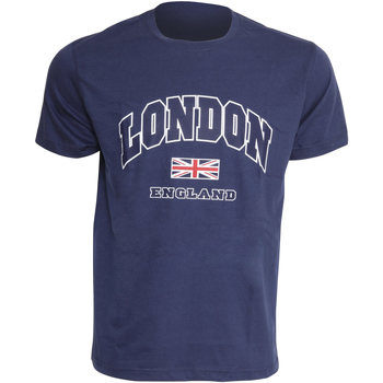 Kleidung Herren T-Shirts England  Blau