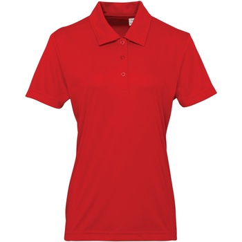 Kleidung Damen Polohemden Tridri TR022 Rot