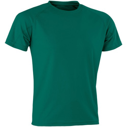 Kleidung T-Shirts Spiro Aircool Flaschengrün
