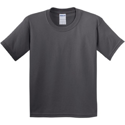 Kleidung Kinder T-Shirts Gildan 64000B Kohlegrau