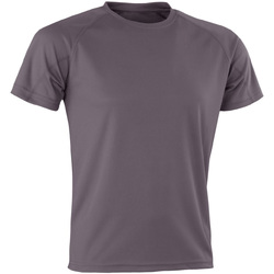 Kleidung T-Shirts Spiro Aircool Grau