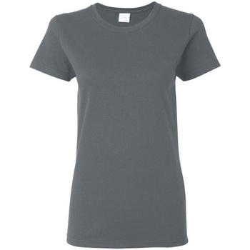 Kleidung Damen T-Shirts Gildan Missy Fit Grau